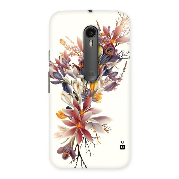 Floral Bouquet Back Case for Moto G3