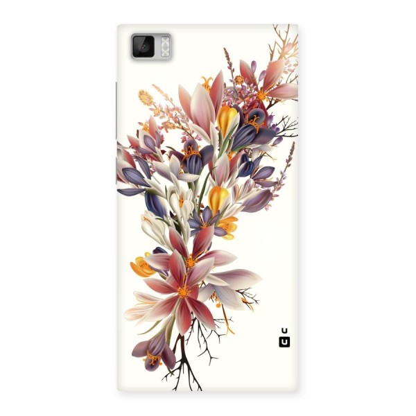 Floral Bouquet Back Case for Xiaomi Mi3