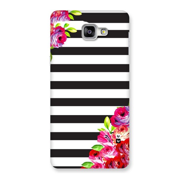 Floral Stripes Back Case for Galaxy A9