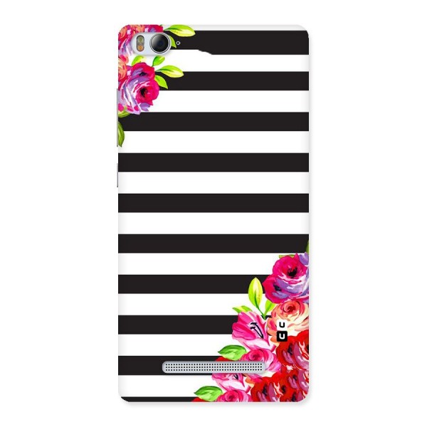 Floral Stripes Back Case for Xiaomi Mi4i