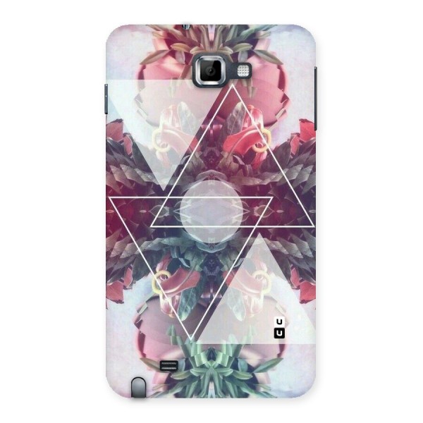 Floral Triangle Back Case for Galaxy Note