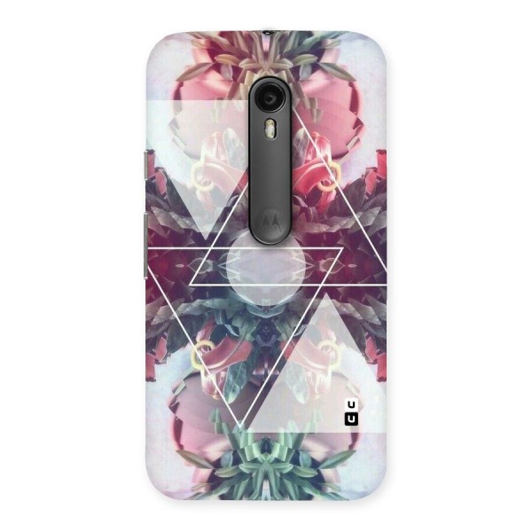 Floral Triangle Back Case for Moto G3