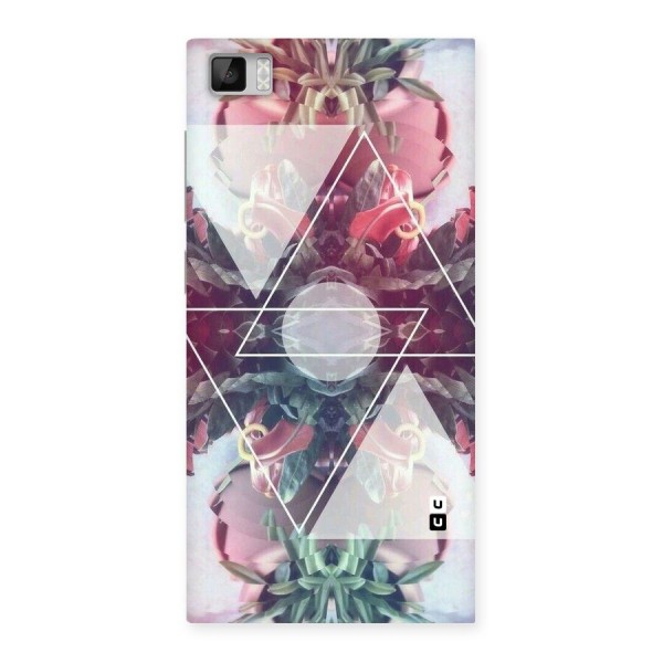 Floral Triangle Back Case for Xiaomi Mi3