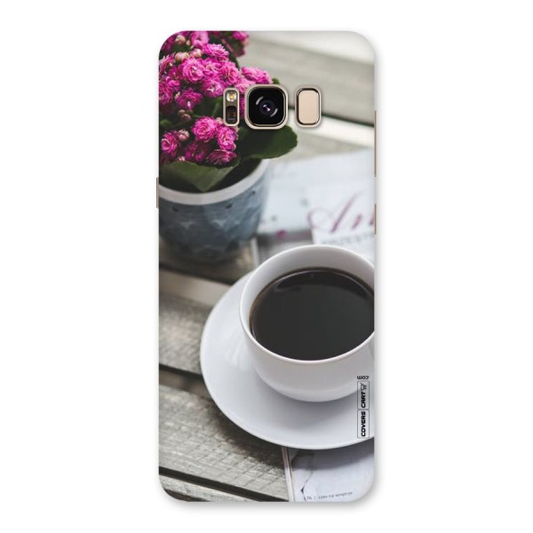 Flower And Blend Back Case for Galaxy S8