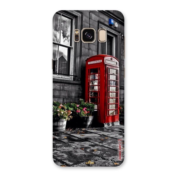 Flower And Booth Back Case for Galaxy S8