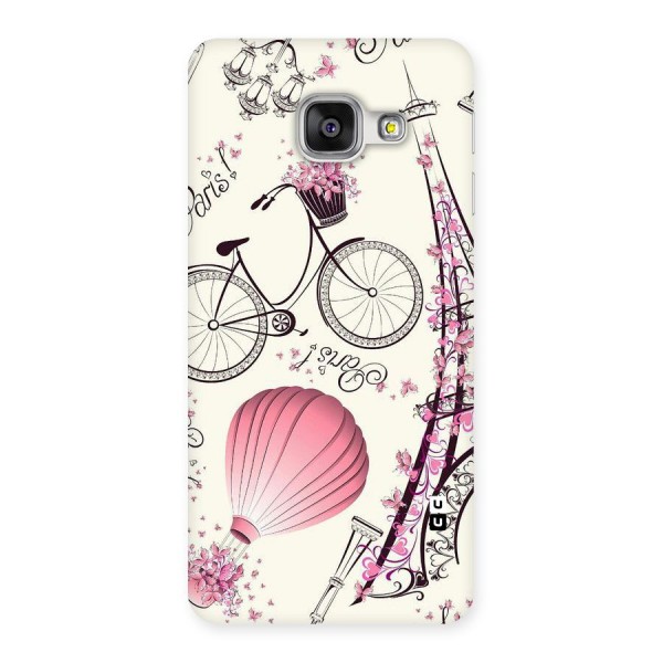 Flower Clipart Back Case for Galaxy A3 2016