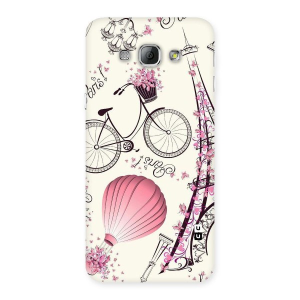 Flower Clipart Back Case for Galaxy A8