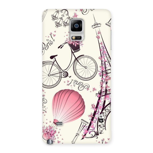 Flower Clipart Back Case for Galaxy Note 4