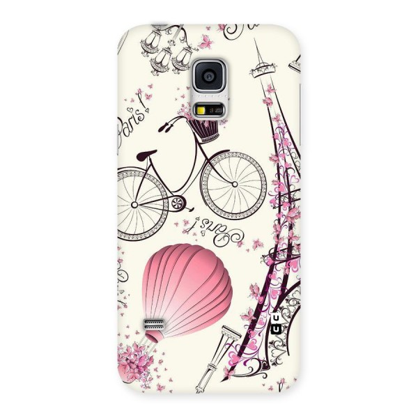 Flower Clipart Back Case for Galaxy S5 Mini