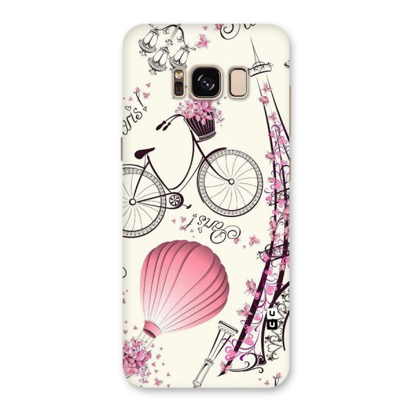 Flower Clipart Back Case for Galaxy S8