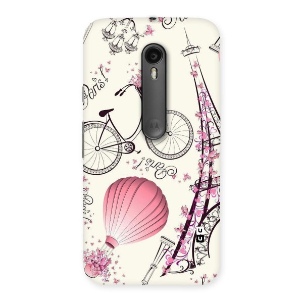 Flower Clipart Back Case for Moto G3