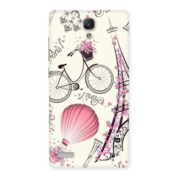 Flower Clipart Back Case for Redmi Note