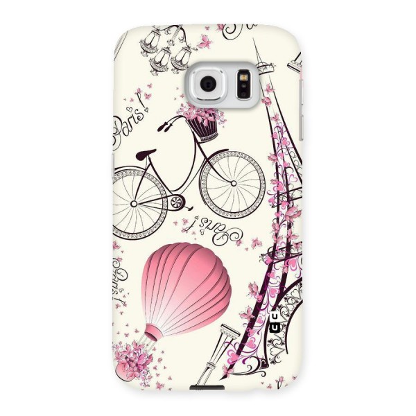 Flower Clipart Back Case for Samsung Galaxy S6