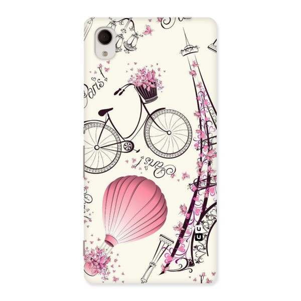 Flower Clipart Back Case for Sony Xperia M4