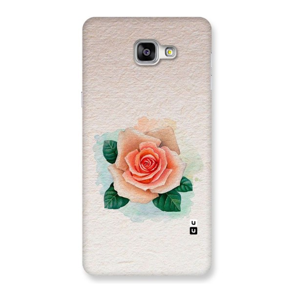 Flower Water Art Back Case for Galaxy A9