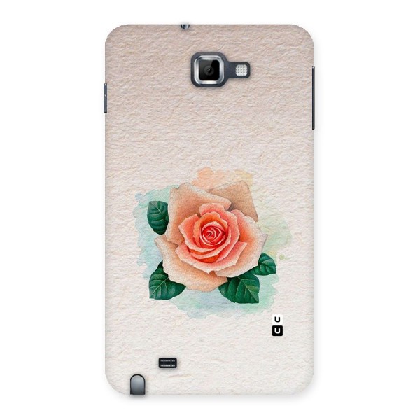 Flower Water Art Back Case for Galaxy Note