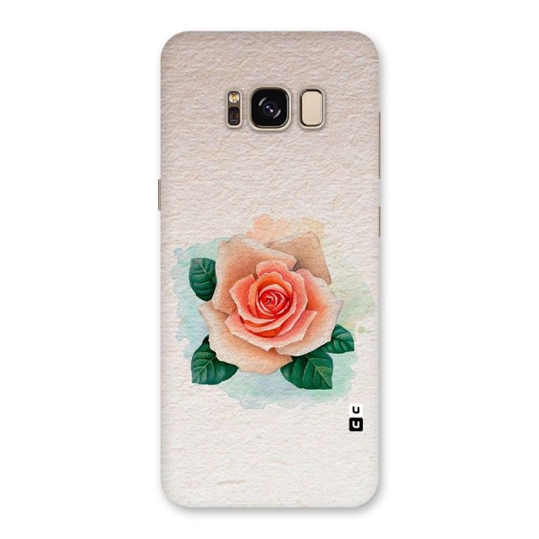 Flower Water Art Back Case for Galaxy S8