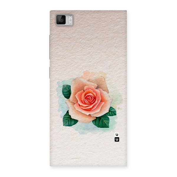 Flower Water Art Back Case for Xiaomi Mi3