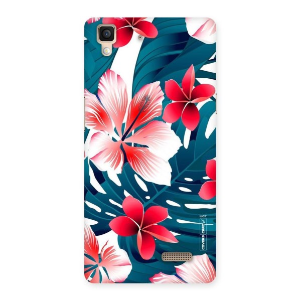 Flower design Back Case for Oppo R7