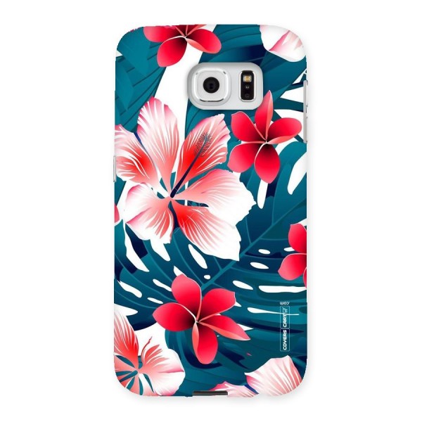 Flower design Back Case for Samsung Galaxy S6