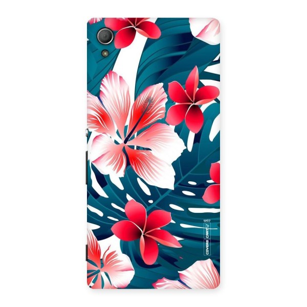 Flower design Back Case for Xperia Z3 Plus