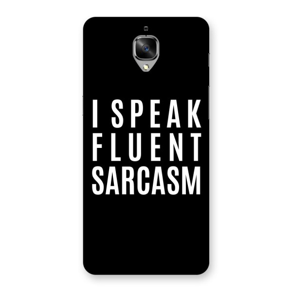 Fluent Sarcasm Back Case for OnePlus 3T