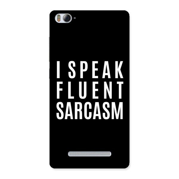 Fluent Sarcasm Back Case for Xiaomi Mi4i