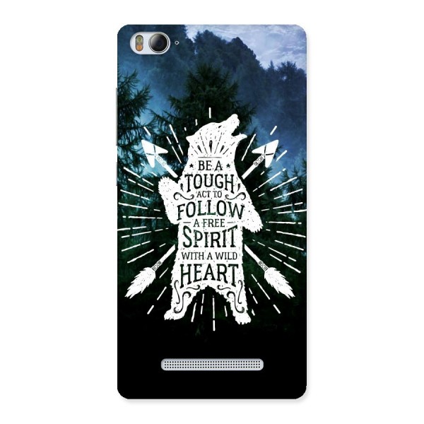 Follow Spirit Heart Back Case for Xiaomi Mi4i