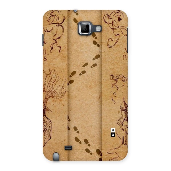 Footsteps Back Case for Galaxy Note