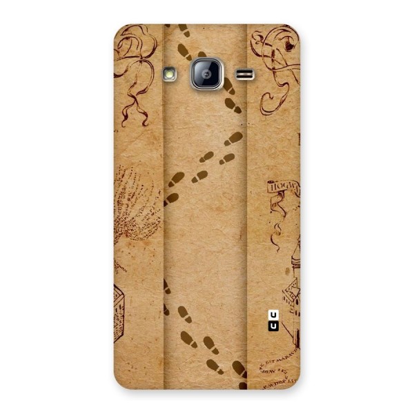 Footsteps Back Case for Galaxy On5