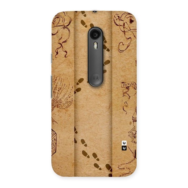 Footsteps Back Case for Moto G3