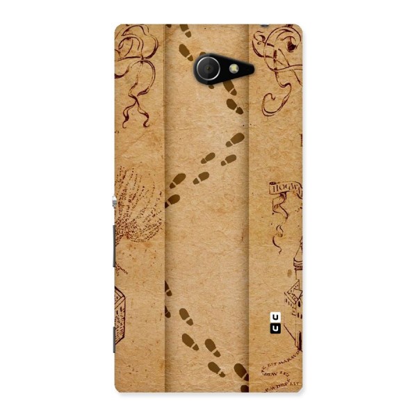 Footsteps Back Case for Sony Xperia M2