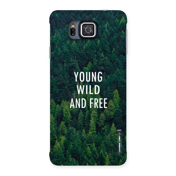 Forest Wanderlust Back Case for Galaxy Alpha