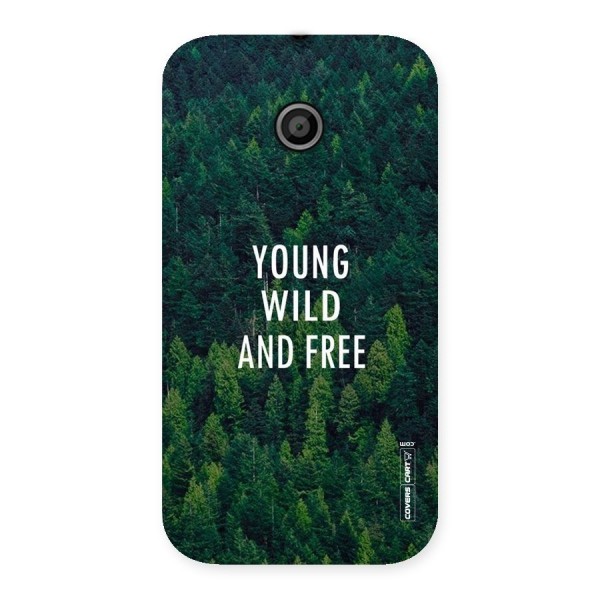 Forest Wanderlust Back Case for Moto E