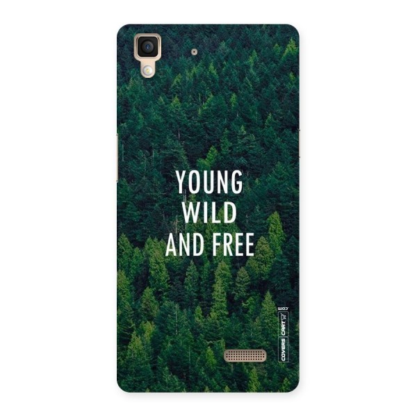 Forest Wanderlust Back Case for Oppo R7