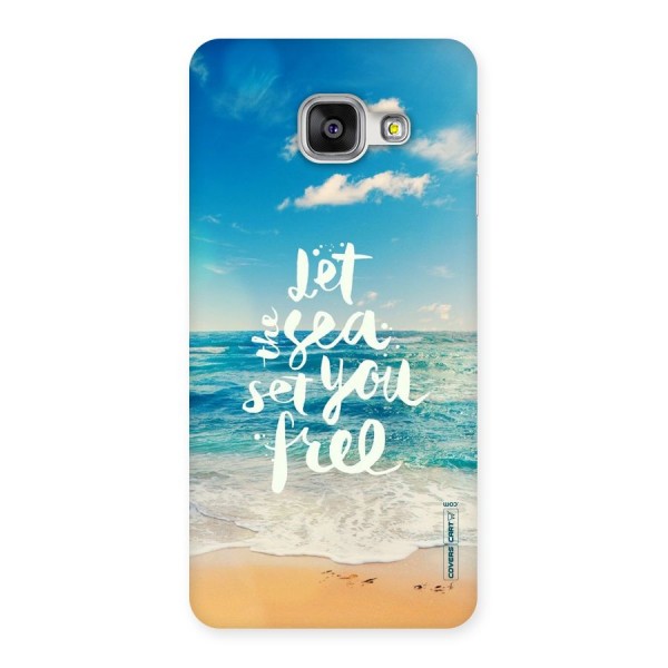 Free Sea Back Case for Galaxy A3 2016