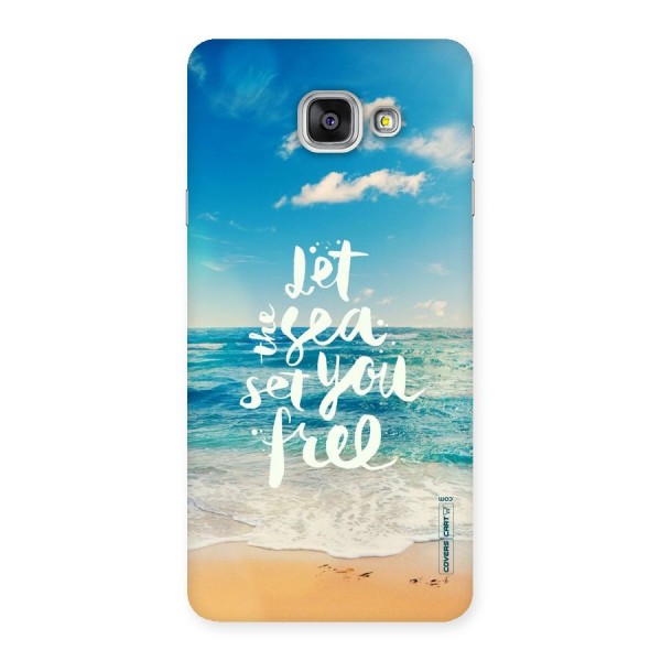 Free Sea Back Case for Galaxy A7 2016