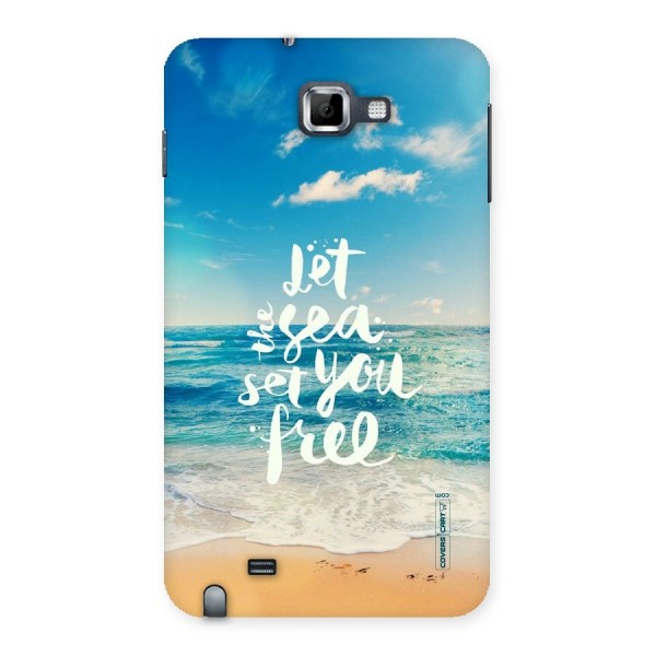 Free Sea Back Case for Galaxy Note