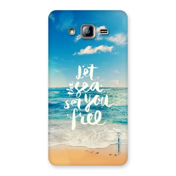 Free Sea Back Case for Galaxy On5