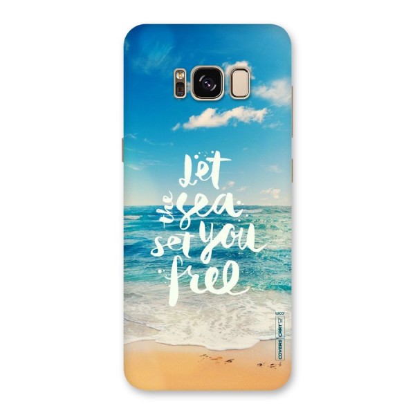 Free Sea Back Case for Galaxy S8