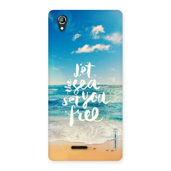 Free Sea Back Case for Lava Iris 800