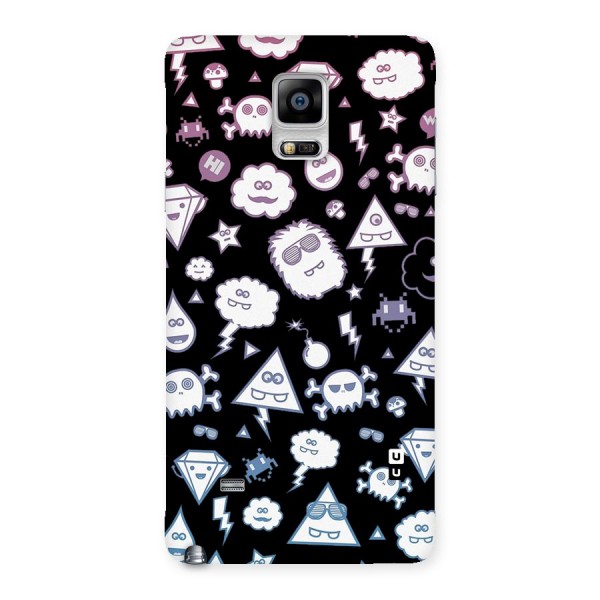 Funny Faces Back Case for Galaxy Note 4