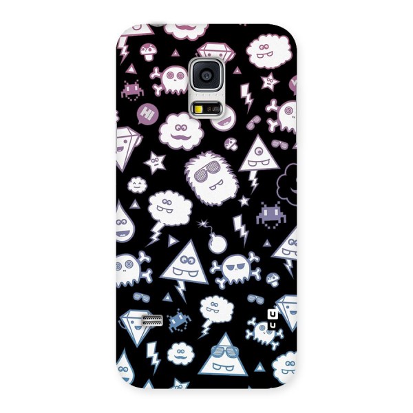 Funny Faces Back Case for Galaxy S5 Mini