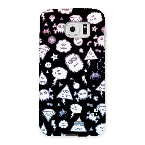 Funny Faces Back Case for Samsung Galaxy S6