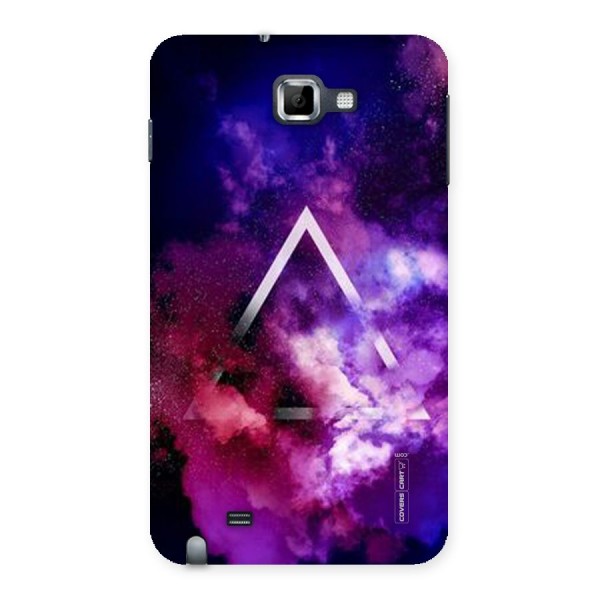 Galaxy Smoke Hues Back Case for Galaxy Note