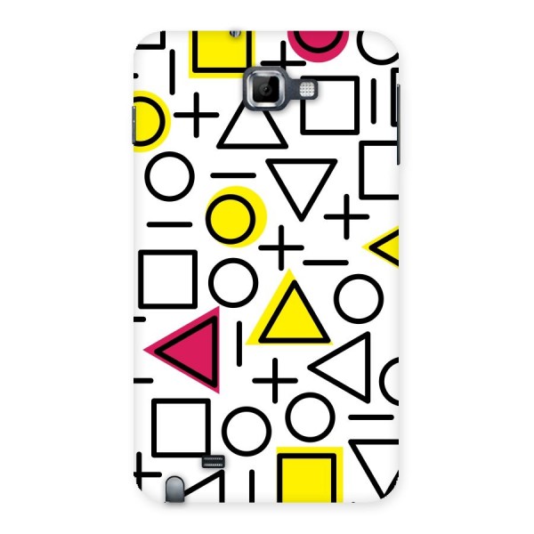 Geometry Pattern Back Case for Galaxy Note