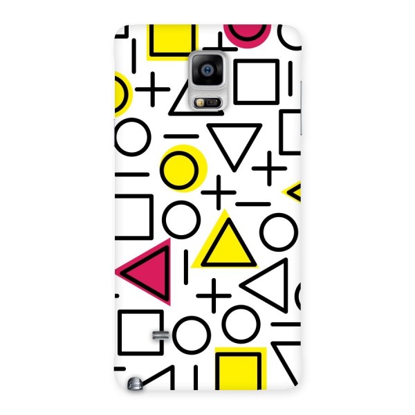 Geometry Pattern Back Case for Galaxy Note 4