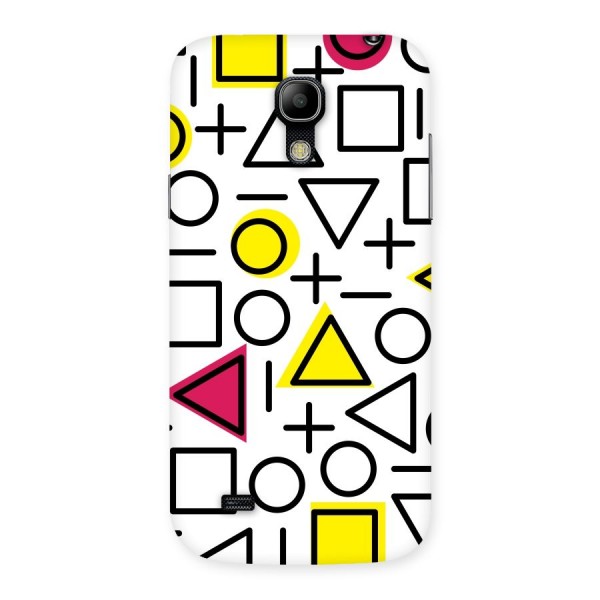 Geometry Pattern Back Case for Galaxy S4 Mini