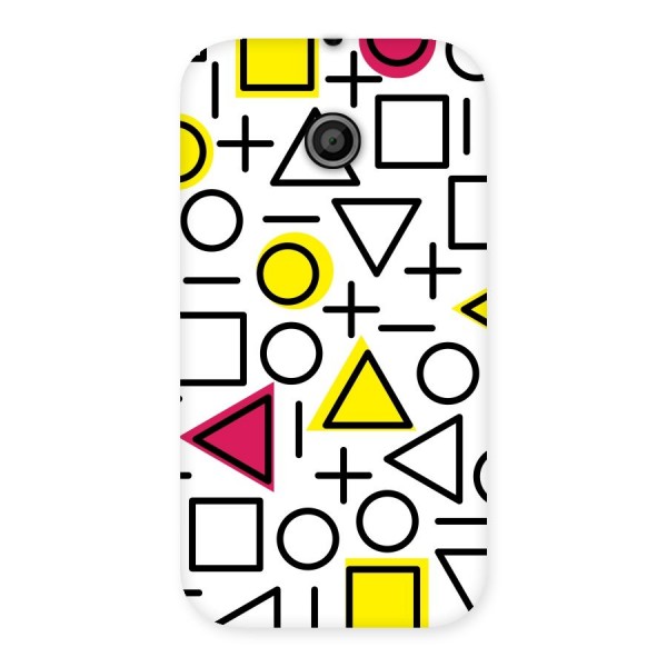 Geometry Pattern Back Case for Moto E