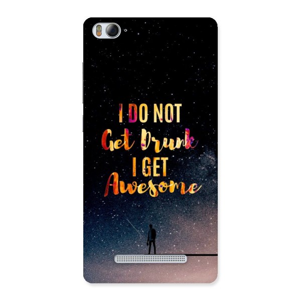 Get Awesome Back Case for Xiaomi Mi4i